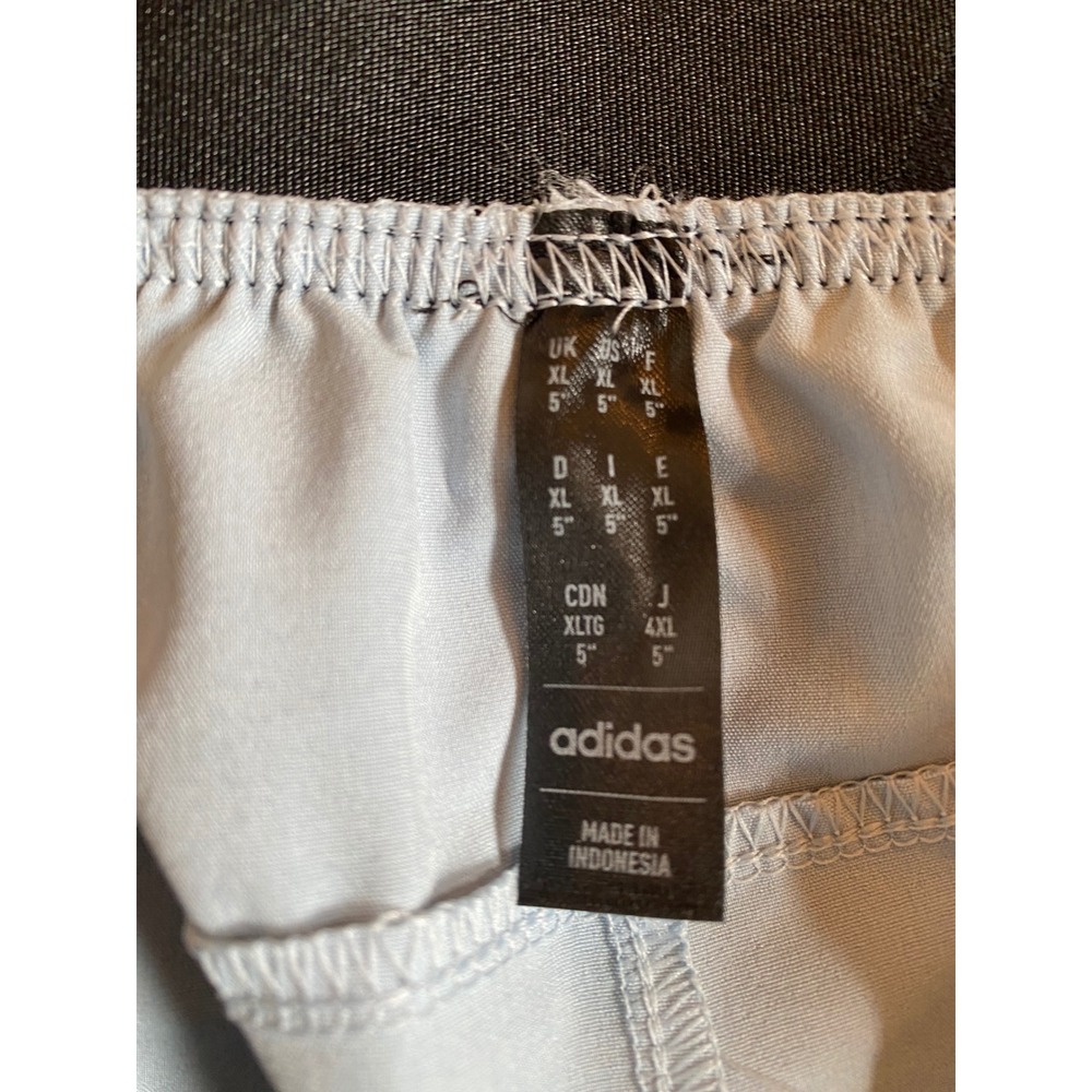 Adidas Mens Axis Woven 4.0 Training Shorts Wonder Blue XL 5 Inch IN6023 - Picture 4 of 8